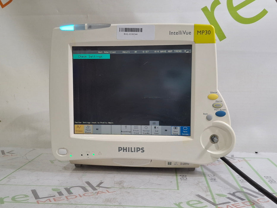 Philips IntelliVue MP30 Patient Monitor