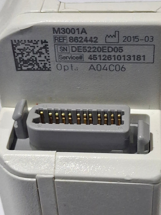 Philips M3001A-A04C06 OxiMax SpO2, NIBP, ECG, Temp, IBP MMS Module