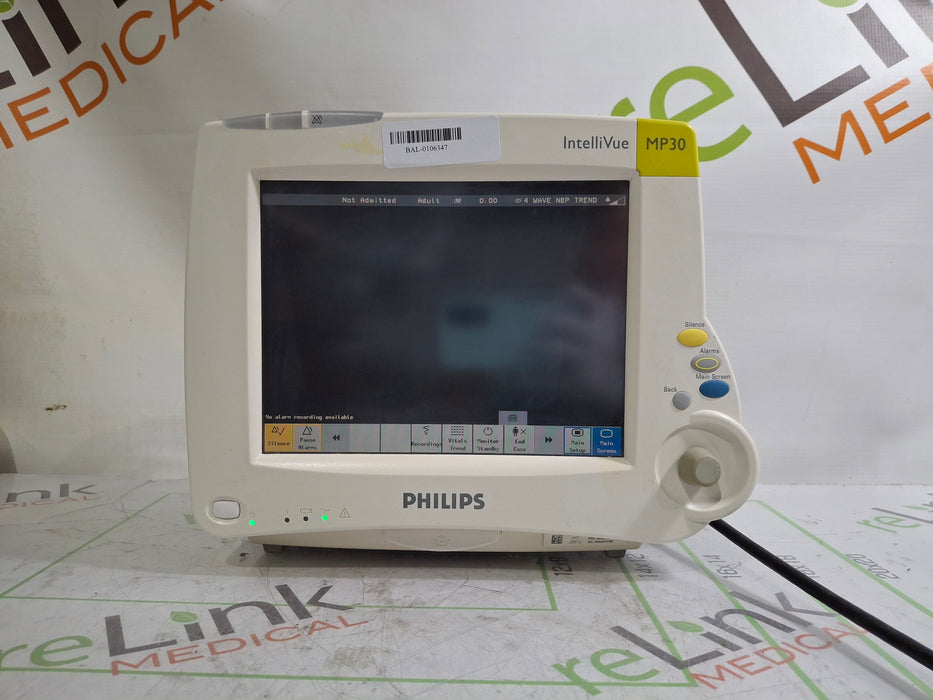 Philips IntelliVue MP30 Patient Monitor