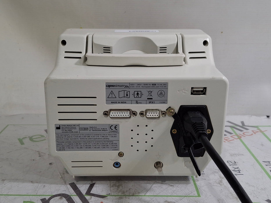 Oridion Capnostream 20P Capnography Monitor