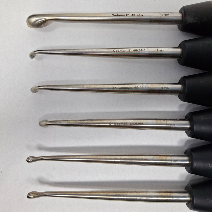 Codman Karlin Cup Curette Set