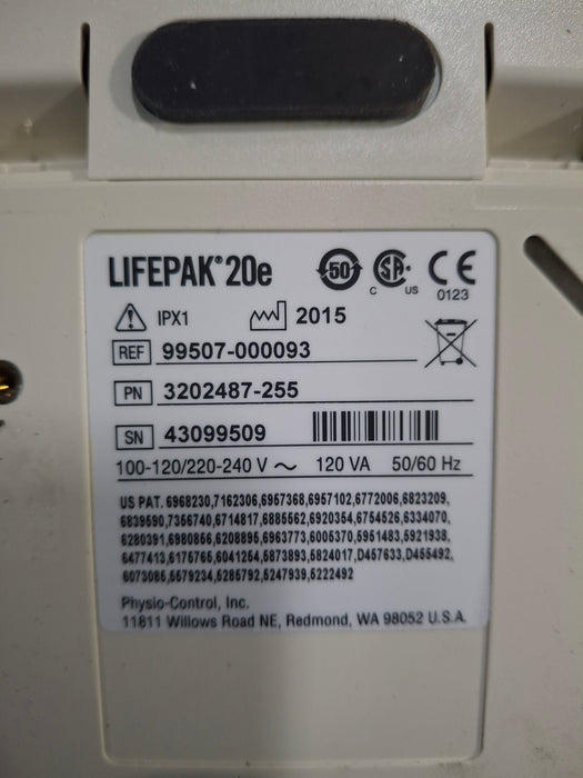 Physio-Control LifePak 20e Defibrillator