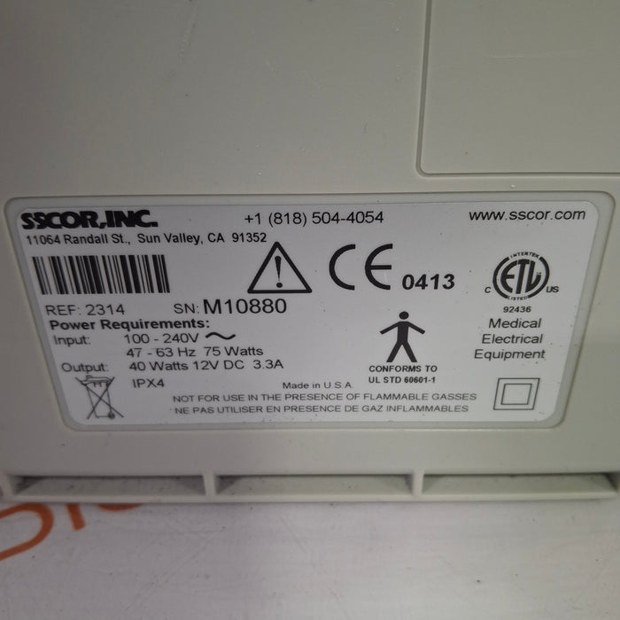 SSCOR, Inc. 2314 Portable Aspirator