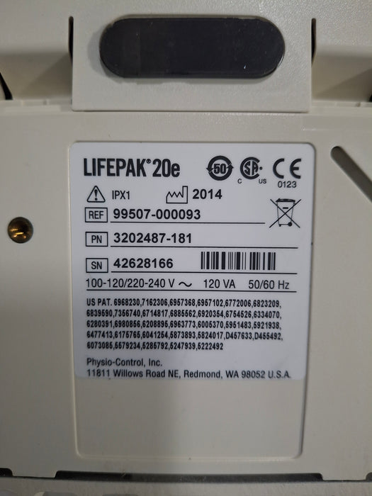 Physio-Control LifePak 20e Defibrillator