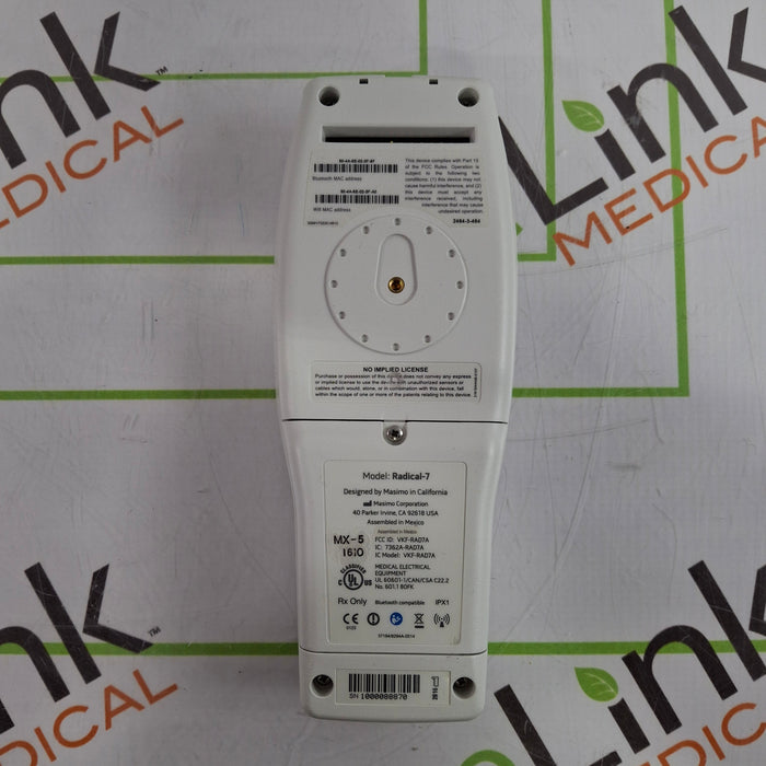 Masimo Radical 7 Pulse Oximeter w/ Base