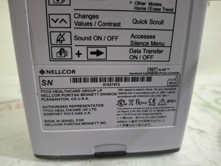 Nellcor N-85 Pulse Oximeter