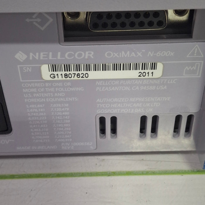 Nellcor OxiMax N-600x Pulse Oximeter