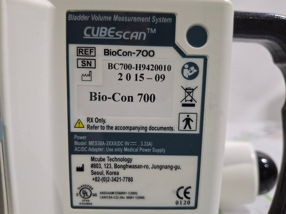 Medline CubeScan BioCon 700 Bladder Scanner