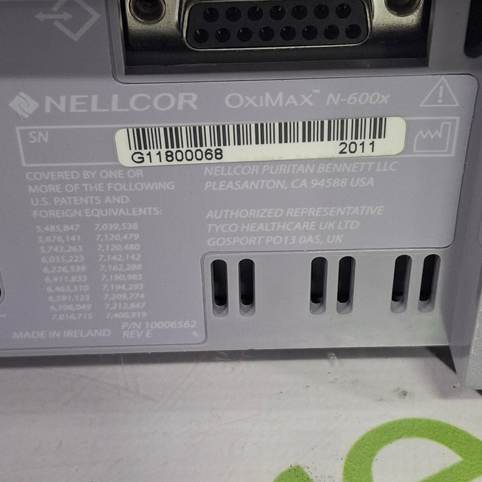 Nellcor OxiMax N-600x Pulse Oximeter