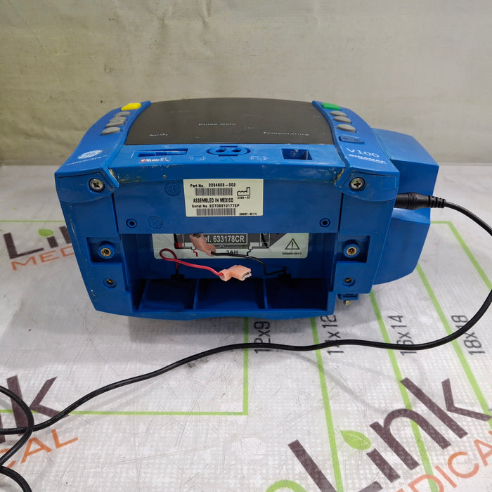 GE Healthcare Dinamap V100 - NIBP, SpO2, Temp Vital Signs Monitor