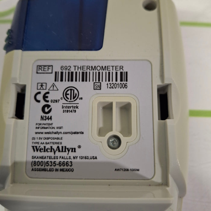 Welch Allyn SureTemp Plus 692 Thermometer