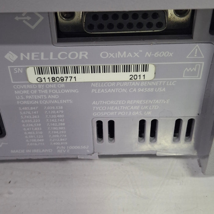Nellcor OxiMax N-600x Pulse Oximeter