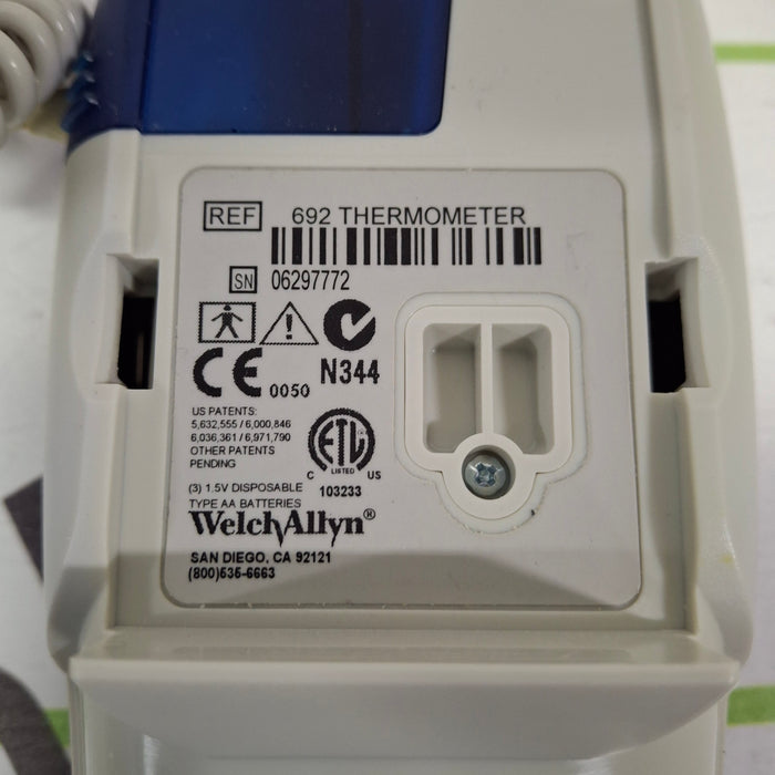 Welch Allyn SureTemp Plus 692 Thermometer