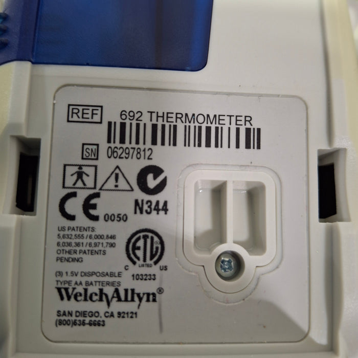 Welch Allyn SureTemp Plus 692 Thermometer