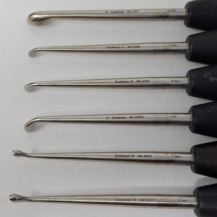 Codman Karlin Cup Curette Set