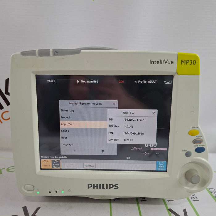 Philips IntelliVue MP30 Patient Monitor