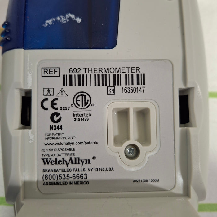 Welch Allyn SureTemp Plus 692 Thermometer
