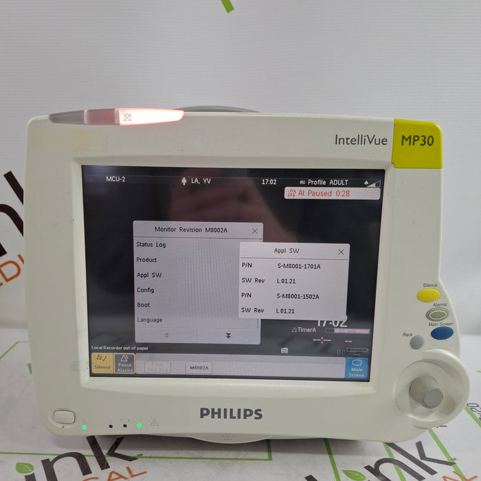 Philips IntelliVue MP30 Patient Monitor