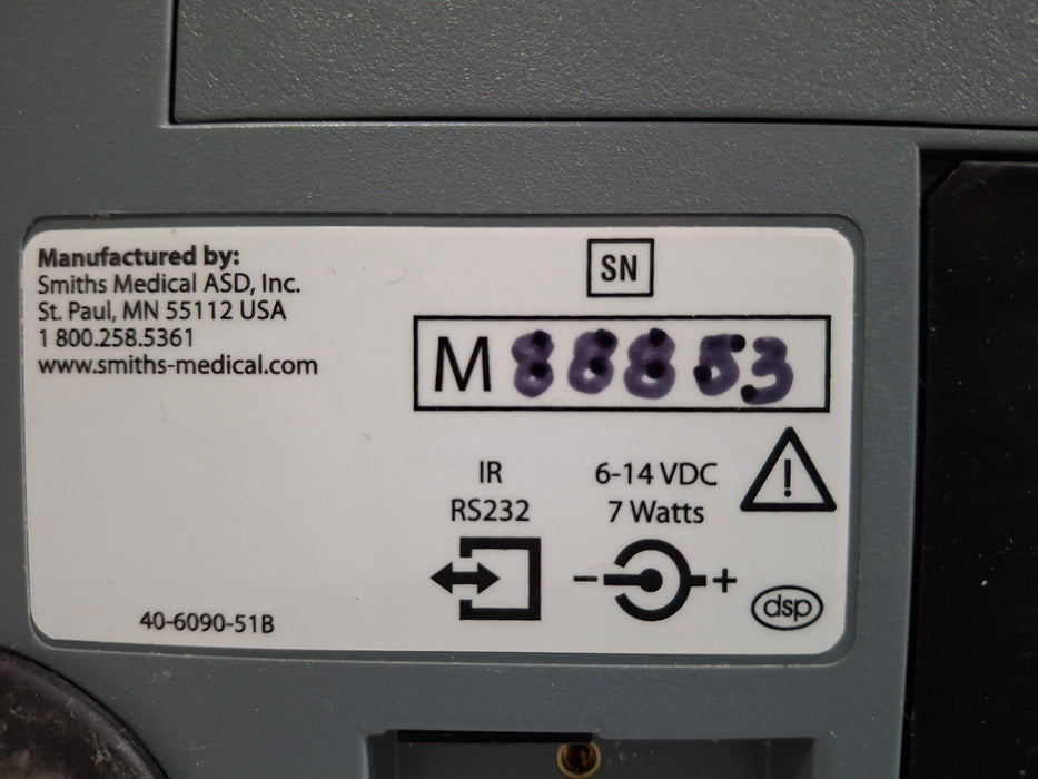 Smiths Medical Medfusion 3500 Syringe Infusion Pump