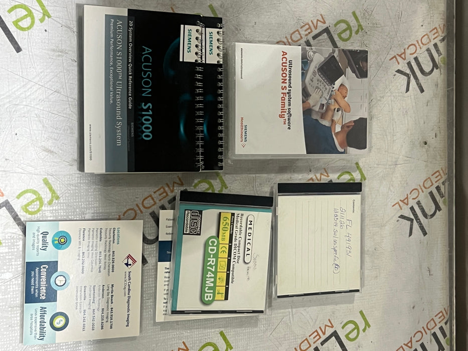 Siemens Acuson S1000 Helx Evolution Ultrasound
