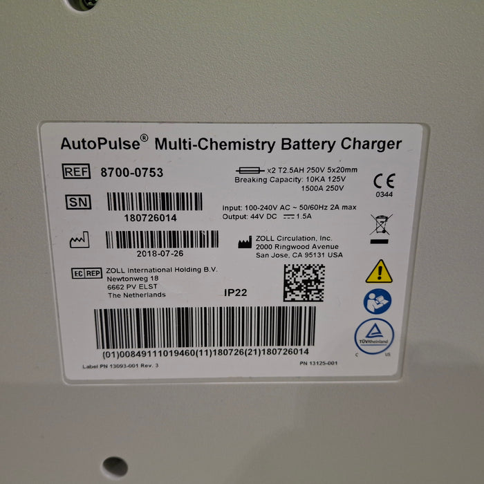 Zoll AutoPulse Battery Charger