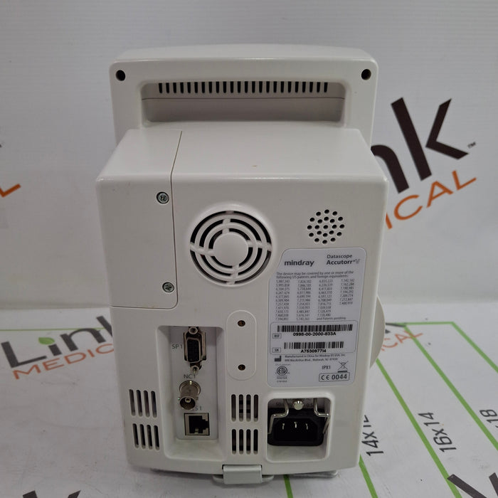 Mindray Datascope Accutorr V Vital Signs Monitor