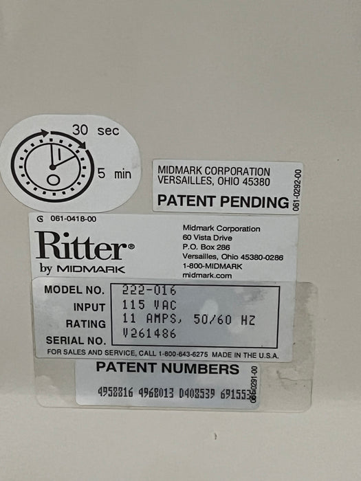 Midmark 222 Procedure Chair