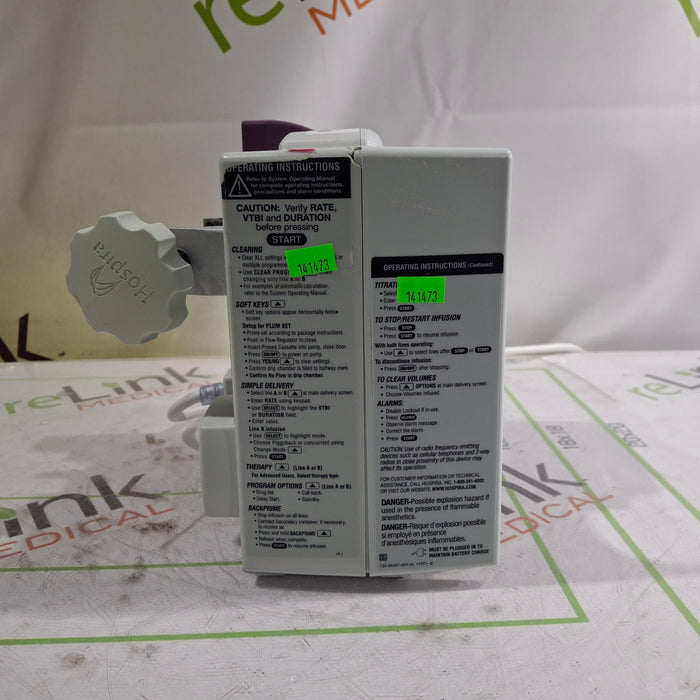 Hospira Plum A+ Infusion Pump