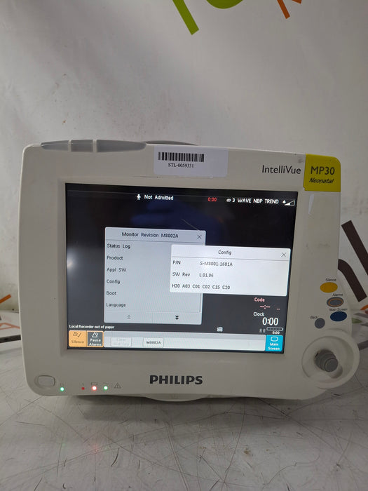 Philips IntelliVue MP30 - Neonatal Patient Monitor