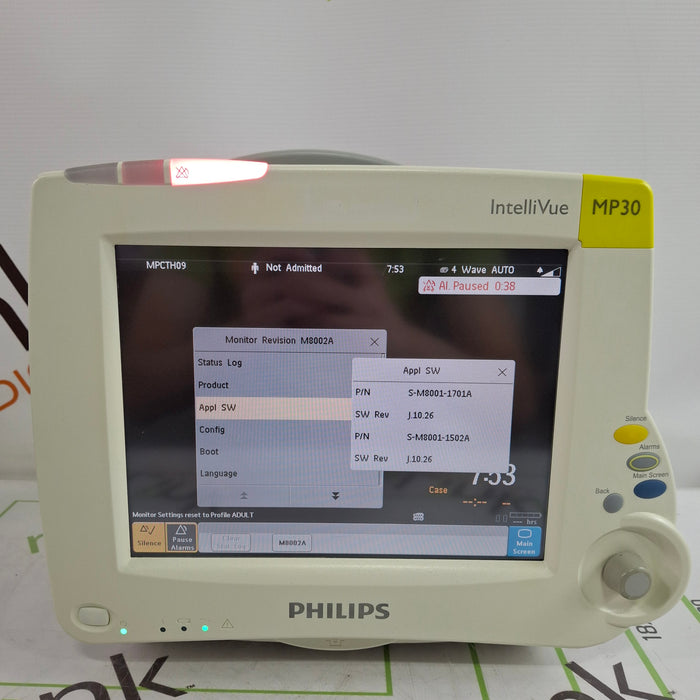 Philips IntelliVue MP30 Patient Monitor