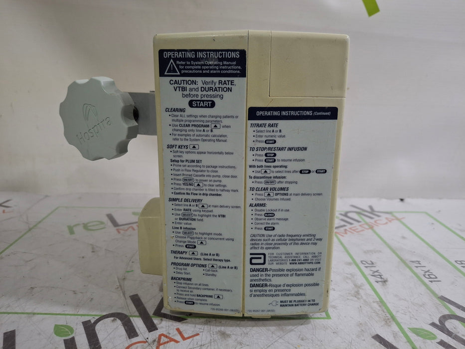 Hospira Plum A+ Infusion Pump