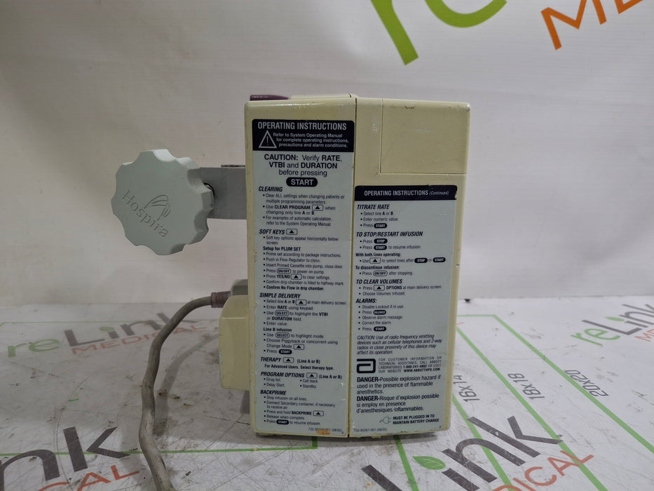 Hospira Plum A+ Infusion Pump