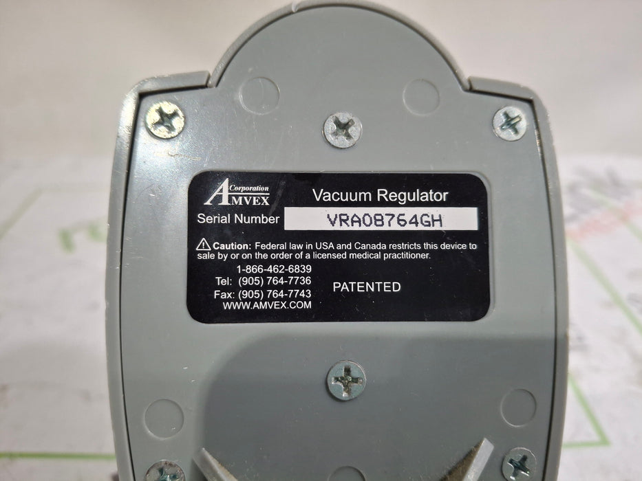 Amvex Vacuum Regulator
