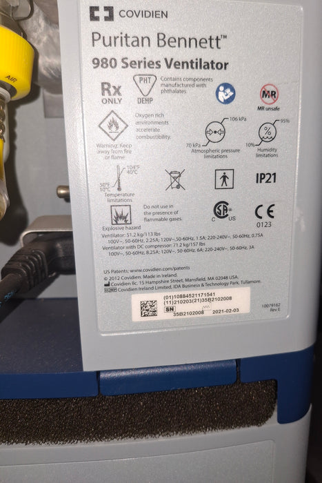 Puritan Bennett 980 Ventilator
