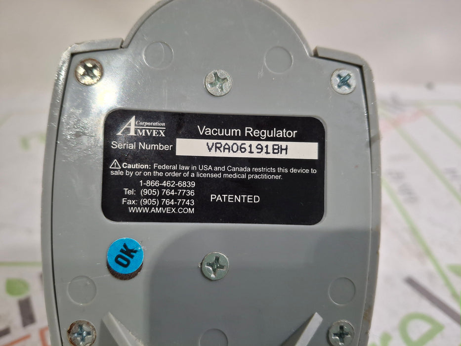Amvex Vacuum Regulator
