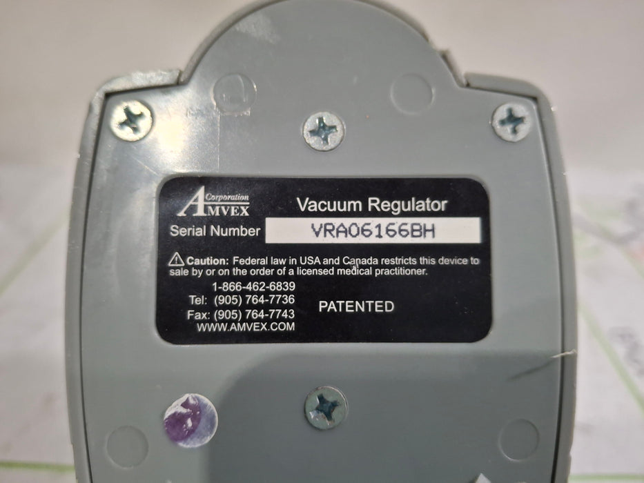 Amvex Vacuum Regulator