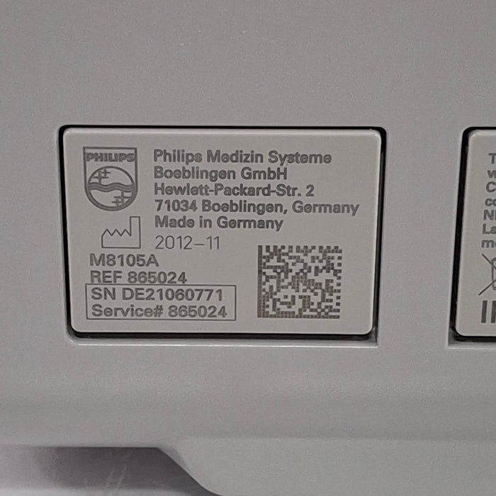Philips Intellivue MP5 - ECG, Fast SpO2, NIBP Patient Monitor