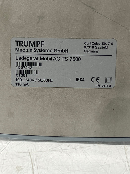 TRUMPF Mobil AC TS 7500 Charging Base