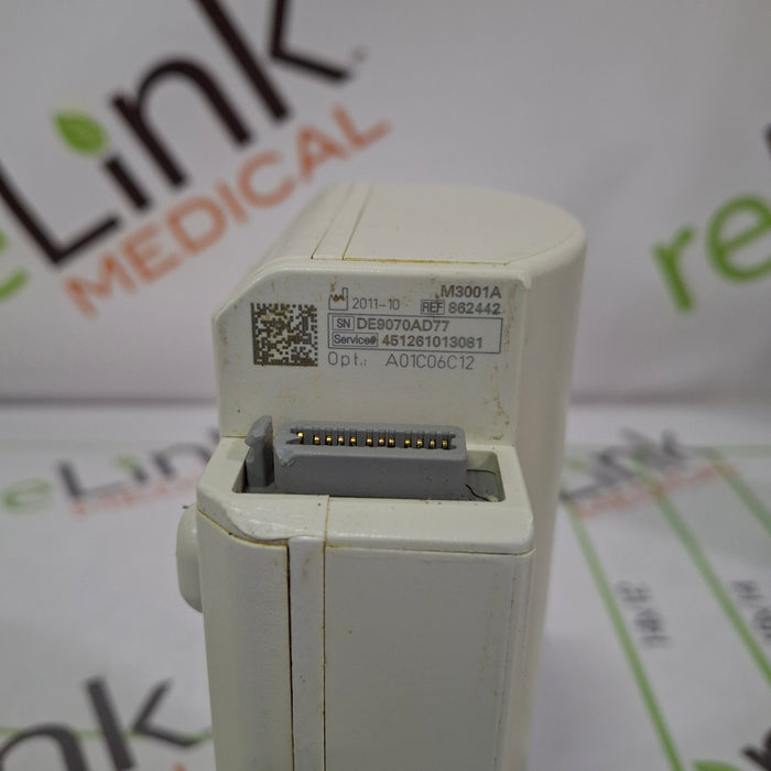 Philips M3001A-A01C06C12 Fast SpO2, NIBP, 12 lead ECG, Temp, IBP MMS Module