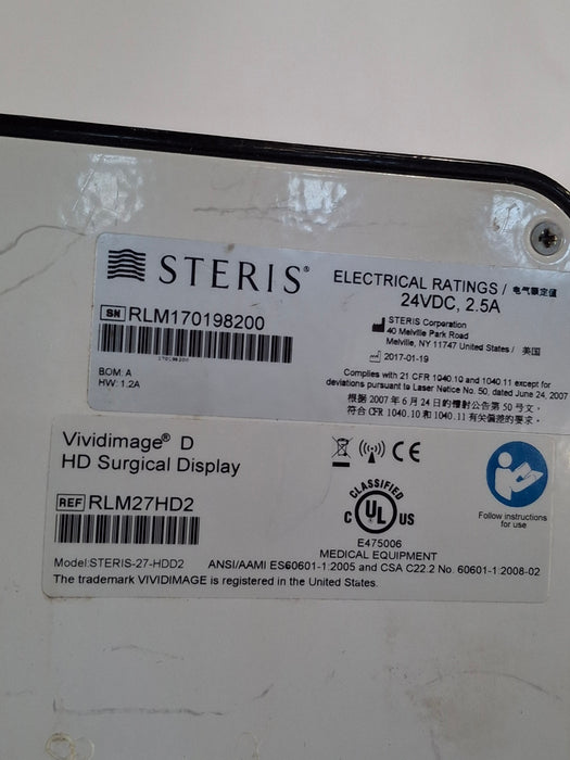 Steris VividImage D HD Surgical Display