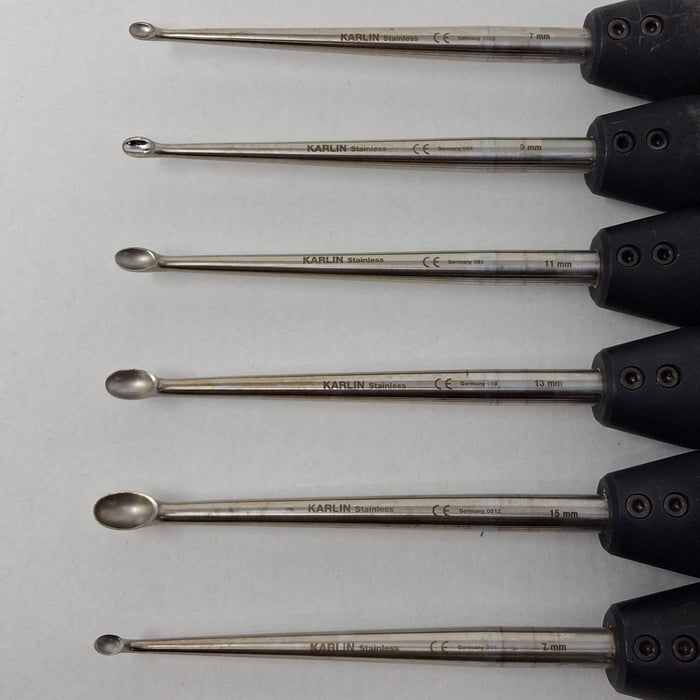 Codman Karlin XL Magnum Cup Curette Set
