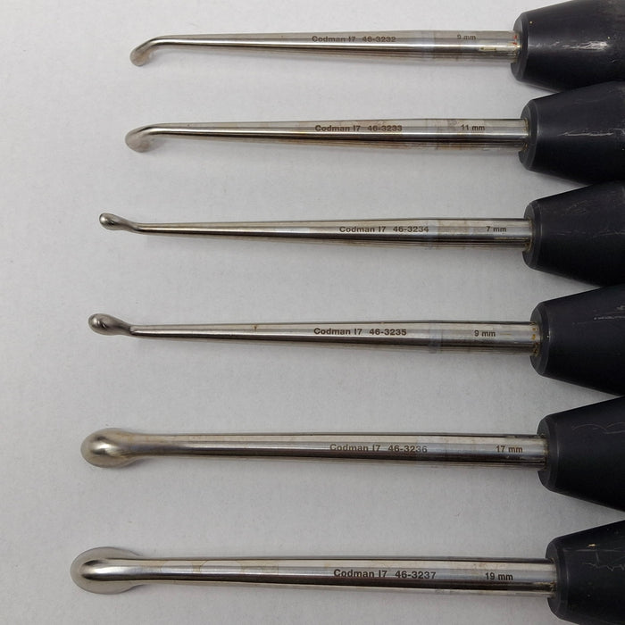 Codman Karlin XL Magnum Cup Curette Set