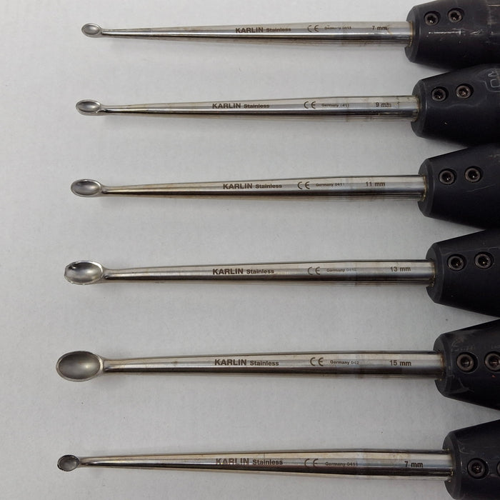 Codman Karlin XL Magnum Cup Curette Set