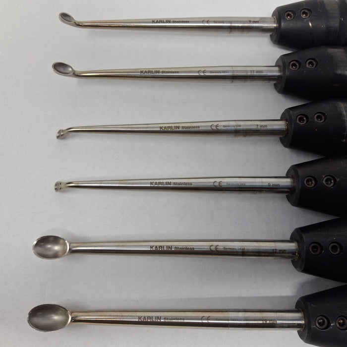 Codman Karlin XL Magnum Cup Curette Set