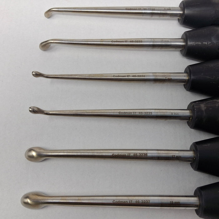 Codman Karlin XL Magnum Cup Curette Set