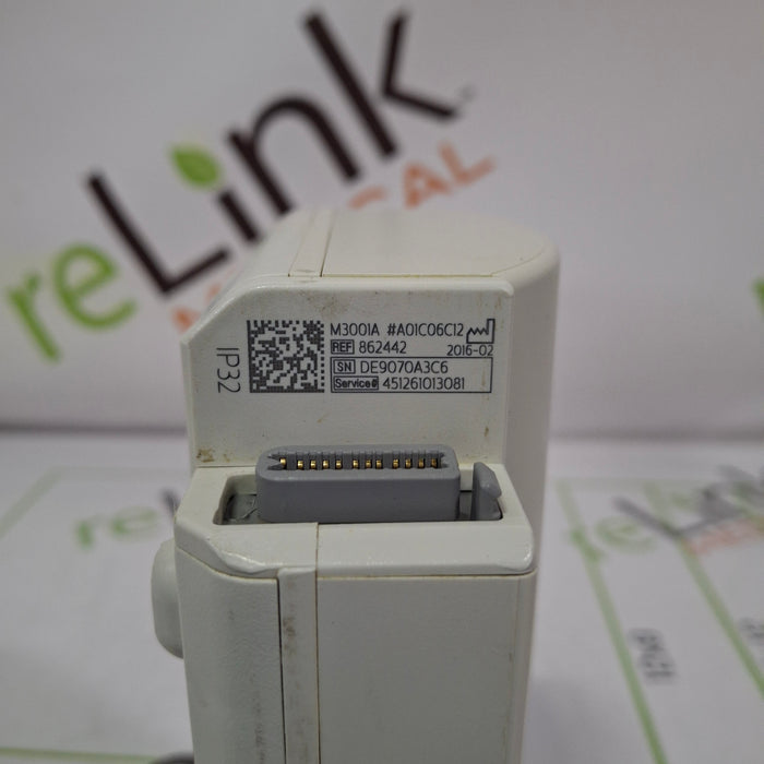 Philips M3001A-A01C06C12 Fast SpO2, NIBP, 12 lead ECG, Temp, IBP MMS Module