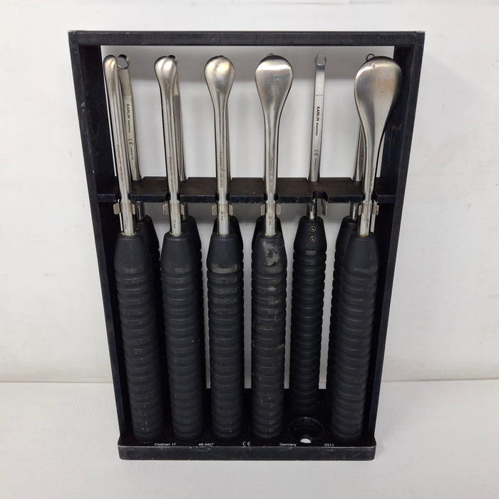 Codman Karlin Cobb Elevator and Ring Curette Set