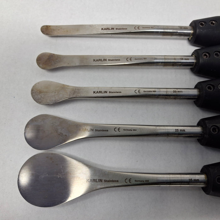 Codman Karlin Cobb Elevator and Ring Curette Set