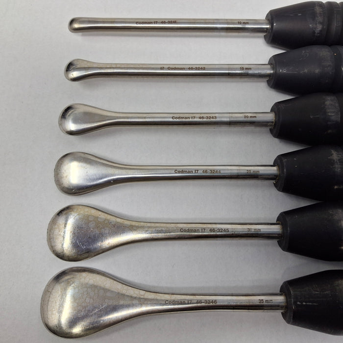 Codman Karlin XL Magnum Cobb Elevator and Ring Curette Set