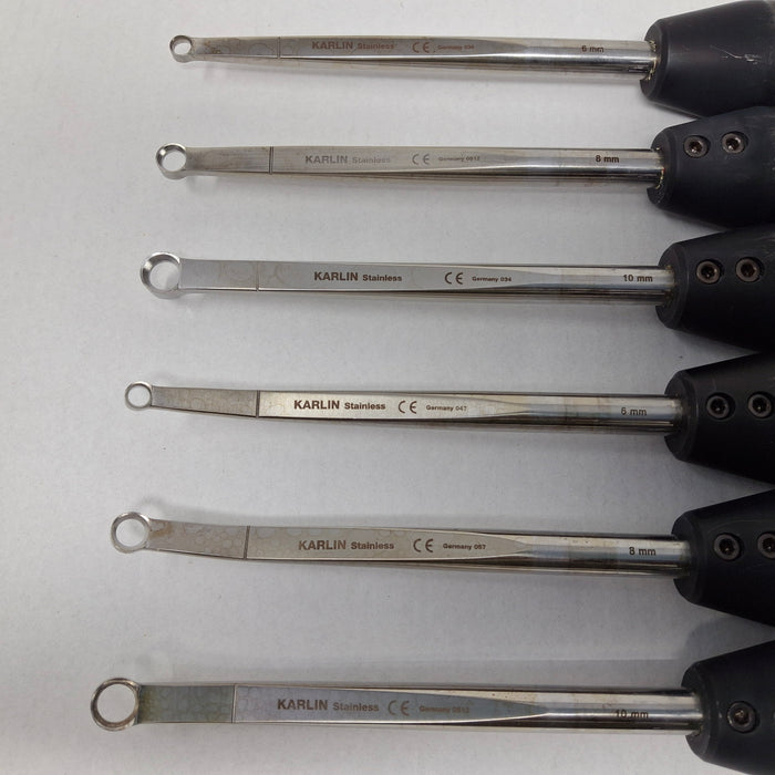 Codman Karlin XL Magnum Cobb Elevator and Ring Curette Set